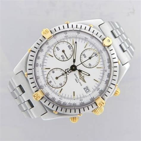 breitling chronomat b13047 two tone watches|Breitling b13047 price.